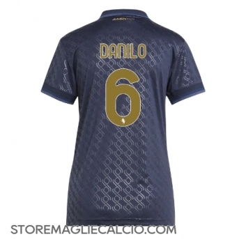 Juventus Danilo Luiz #6 Maglia Gara Terza Repliche 2024-25 Donna